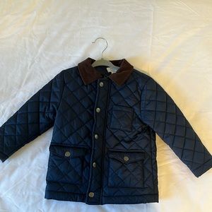 Crown and Ivy quilted field coat size 3T